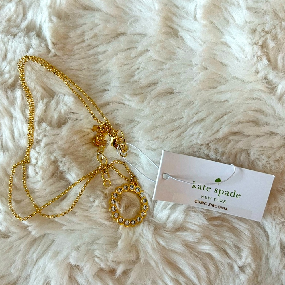 Kate Space Gold Circle Necklace